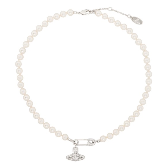 VIVIENNE WESTWOOD
Off-White Lucrece Pearl Necklace - Picture 1 of 3